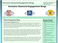 Screenshot of Exclusive Diamond Engagment Rings