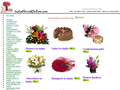 Screenshot of India Florist