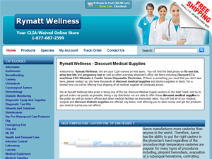 Screenshot of Discount Medical Supplies