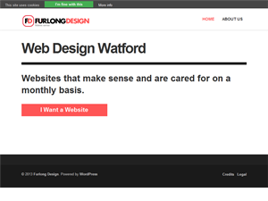 Screenshot of Design Professional Web