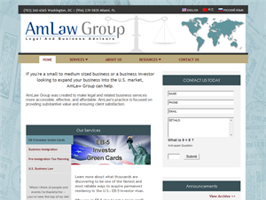 Screenshot of Virginia Business Lawyer