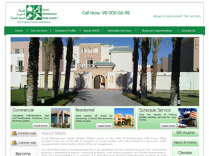 Screenshot of Property Maintenance Company