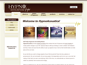 Screenshot of Power of Hypnosis