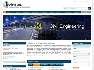 Screenshot of Civil Engineering Products