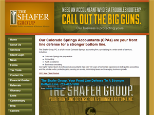 Screenshot of Colorado Springs CPA