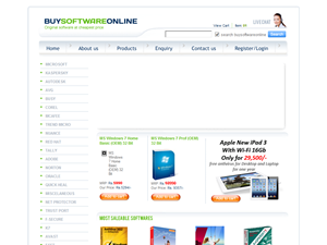 Screenshot of BuySoftwareOnline