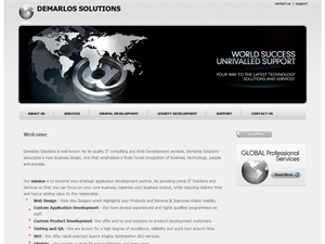 Screenshot of Demarlos Solutions