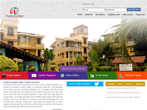 Screenshot of Coutry Vacation Goa