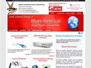 Screenshot of Airtel Broadband Connection