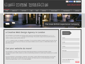 Screenshot of London Web Design