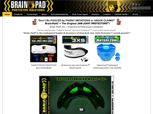 Screenshot of Brain Pad Protective Solutions