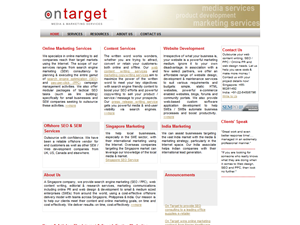 Screenshot of On Target Media & Marketing Services