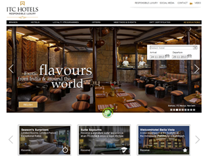 Screenshot of Luxury Hotels