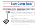 Screenshot of Body Composition Scale