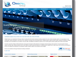 Screenshot of Network Cabling Chicago
