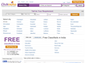 Screenshot of Indian Classified Ads