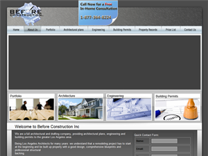 Screenshot of Structural Engineer Services