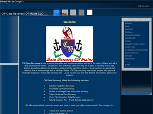 Screenshot of CW Data Recovery Of Maine
