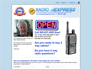 Screenshot of 2 Way Radios