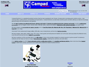 Screenshot of Campad Electronics