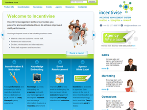 Screenshot of Staff Incentive Solutions