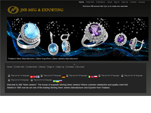 Screenshot of JNB Silver Thailand