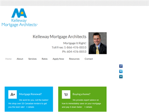 Screenshot of Mortgage Broker Vancouver