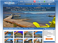 Screenshot of Canada Vacation Rentals