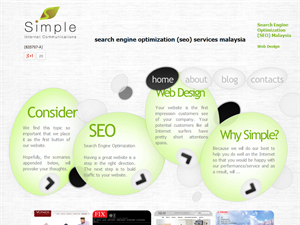 Screenshot of Web Hositng and Search Engine Optimization Malaysia