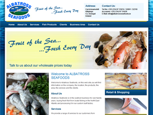 Screenshot of Fresh Seafood Delivery 