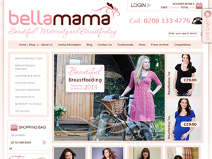 Screenshot of Bella Mama