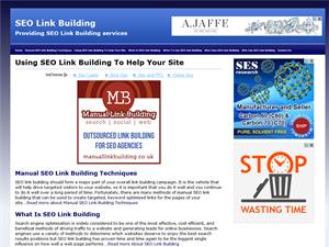 Screenshot of Link Building SEO