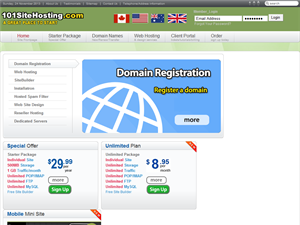 Screenshot of Cheap Web Hosting Domain