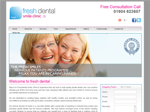 Screenshot of Dentists in York