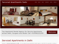 Screenshot of Studio Apartments Delhi