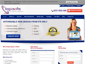 Screenshot of Web Development, Software Development india