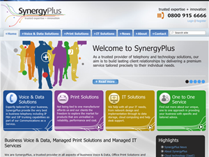 Screenshot of Synergy One Business Phone Systems