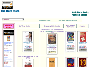 Screenshot of Math Store