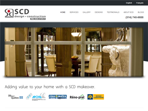 Screenshot of Interior decorator Montreal