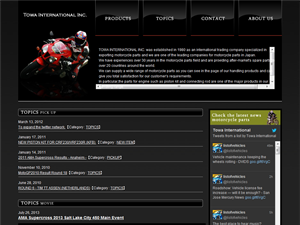 Screenshot of Motorbike Parts Exporter