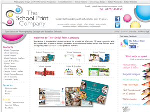 Screenshot of The School Print Company