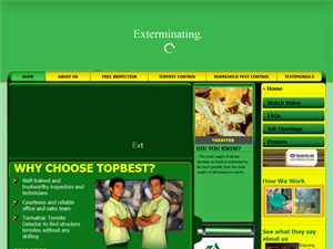 Screenshot of Pest Control Philippines