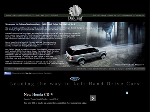 Screenshot of Left Hand Drive